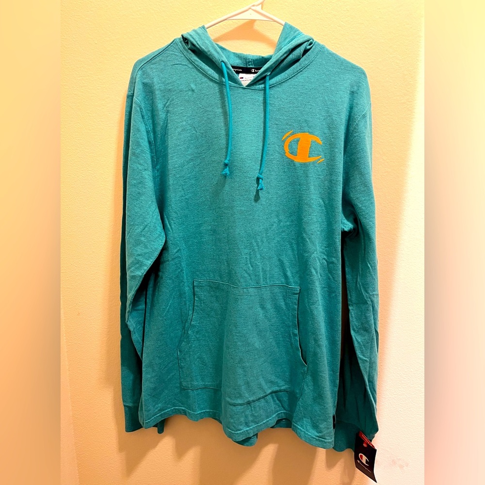Champion Specialty Dye Draw string Pullover Hoodie For Men New